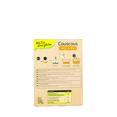 Ma Vie Sans Couscous van mais & rijst glutenvrij bio 375.00 Gram