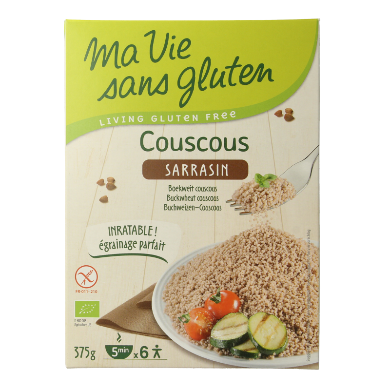 Ma Vie Sans Couscous 100% boekweit glutenvrij bio 375 Gram