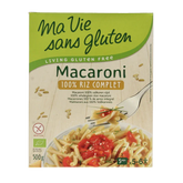 Ma Vie Sans Macaroni van volkoren rijst glutenvrij bio 500 Gram