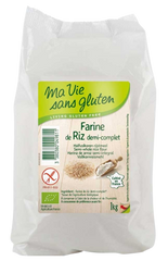 Ma Vie Sans Rijstmeel halfvolkoren glutenvrij bio 1.00 Kilogram