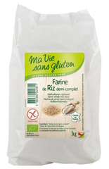 Ma Vie Sans Rijstmeel halfvolkoren glutenvrij bio 1 Kilogram