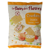 Pain Des Fleurs Salty snack uiencrackers glutenvrij bio 75 Gram