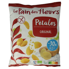 Pain Des Fleurs Chips naturel -30% zout bio glutenvrij vegan 75 Gram