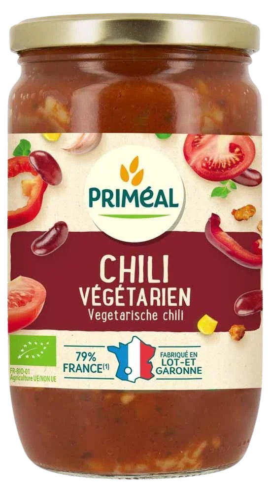 Primeal Vegetarische chili bio 665 Gram