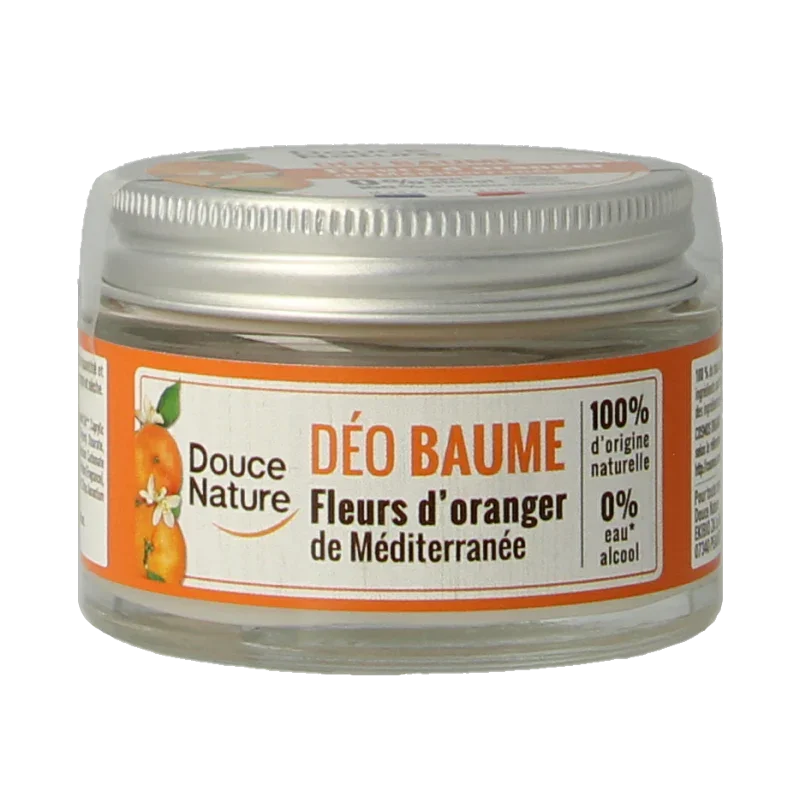 Douce Nature Deodorant balsem oranjebloesem bio 50 Gram