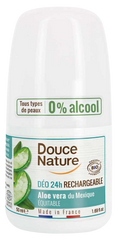 Douce Nature Deodorant roll on aloe hervulbaar 50 Gram