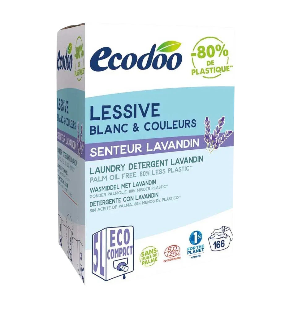 Ecodoo Wasmiddel vloeibaar lavendel 5 Liter