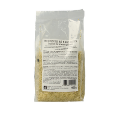 Primeal Couscous tarwe spliterwten bio 400 Gram