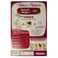 Pain Des Fleurs Special matin muesli ontbijtcrackers bio 230 Gram