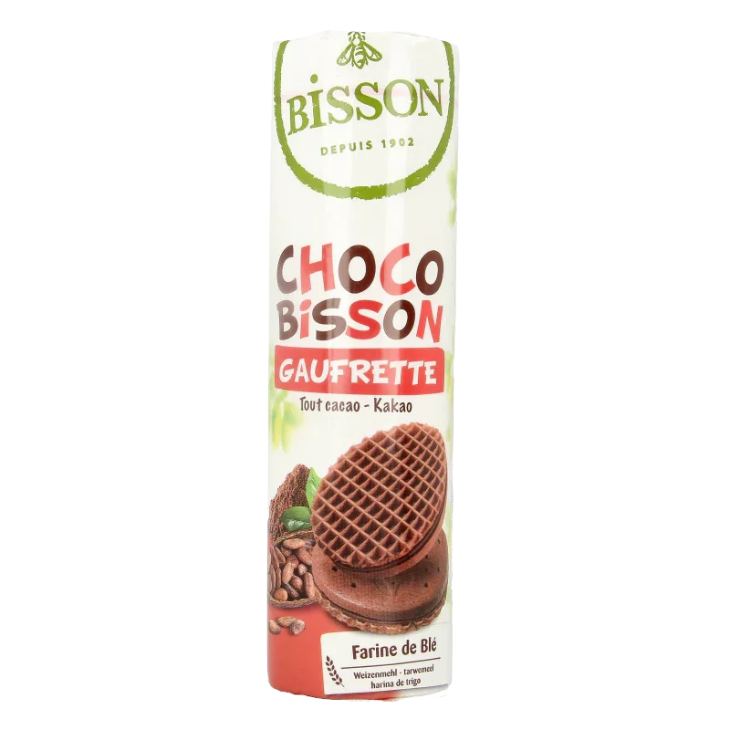 Bisson Chocolade wafels bio 240 Gram