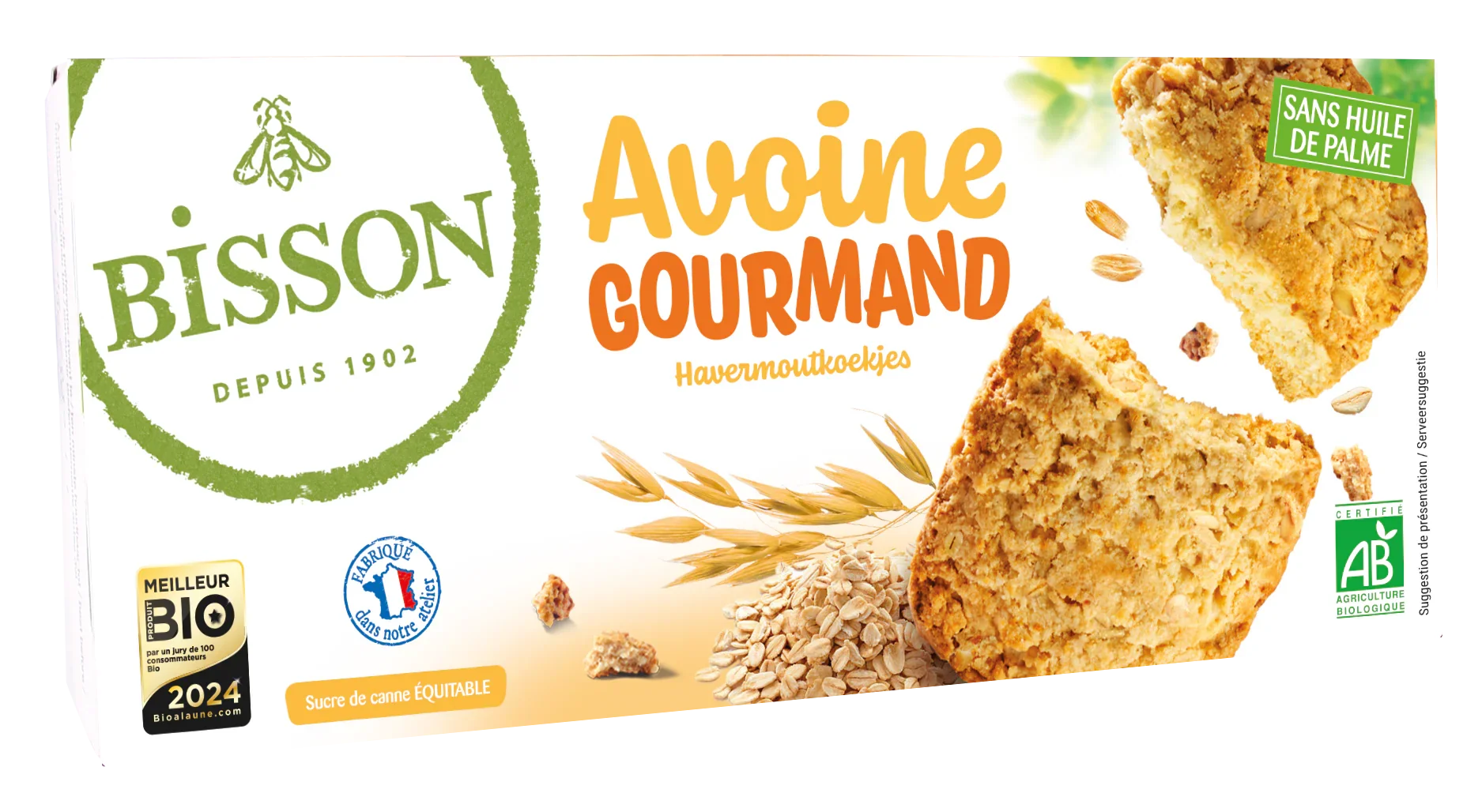 Bisson Haverkoekjes bio 133 Gram