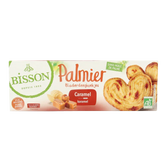 Bisson Palmier bladerdeegkoek caramel bio 100 Gram