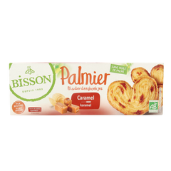 Bisson Palmier bladerdeegkoek caramel bio 100 Gram