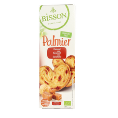 Bisson Palmier bladerdeegkoek caramel bio 100.00 Gram