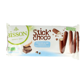 Bisson Stick choco melkchocolade bio 130 Gram