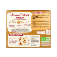 Pain Des Fleurs Krokante bio crackers met hazelnoot glutenvrij 150 Gram