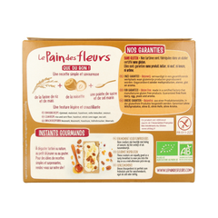 Pain Des Fleurs Krokante crackers hazelnoot glutenvrij bio 150.00 Gram