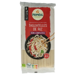 Primeal Rijstnoedels van halfvolkoren rijst bio 400 Gram