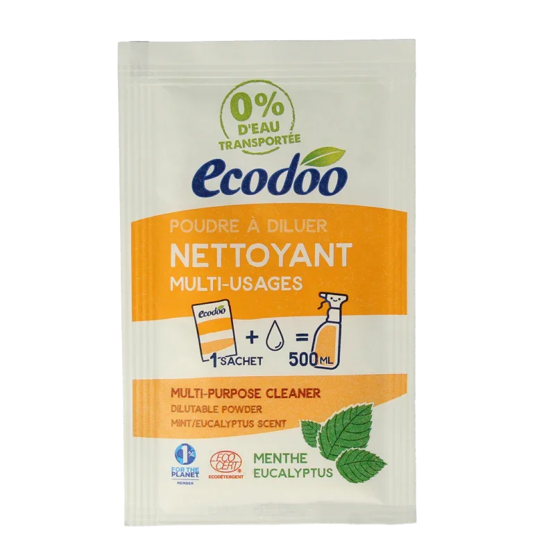 Ecodoo Allesreiniger poeder oplosbaar eco 10 Gram