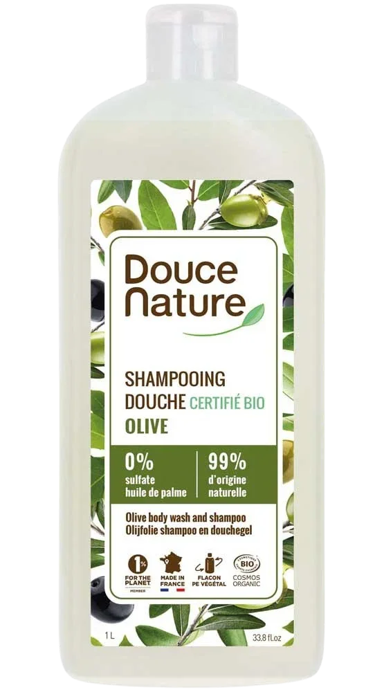 Douce Nature Douchegel & shampoo olijf 1 Liter