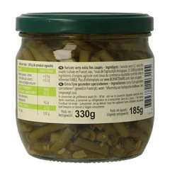 Primeal Haricot verts zonder toegevoegd zout bio 330 Gram
