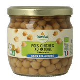 Primeal Kikkererwten zonder toegevoegd zout bio 330 Gram
