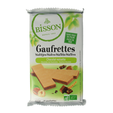 Bisson Wafels choco hazelnoot bio 200 Gram