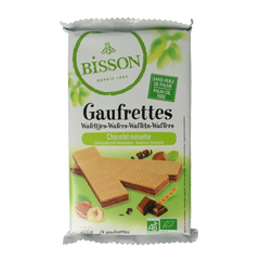 Bisson Wafels choco hazelnoot bio 200 Gram