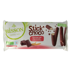 Bisson Stick choco pure chocolade bio 130 Gram