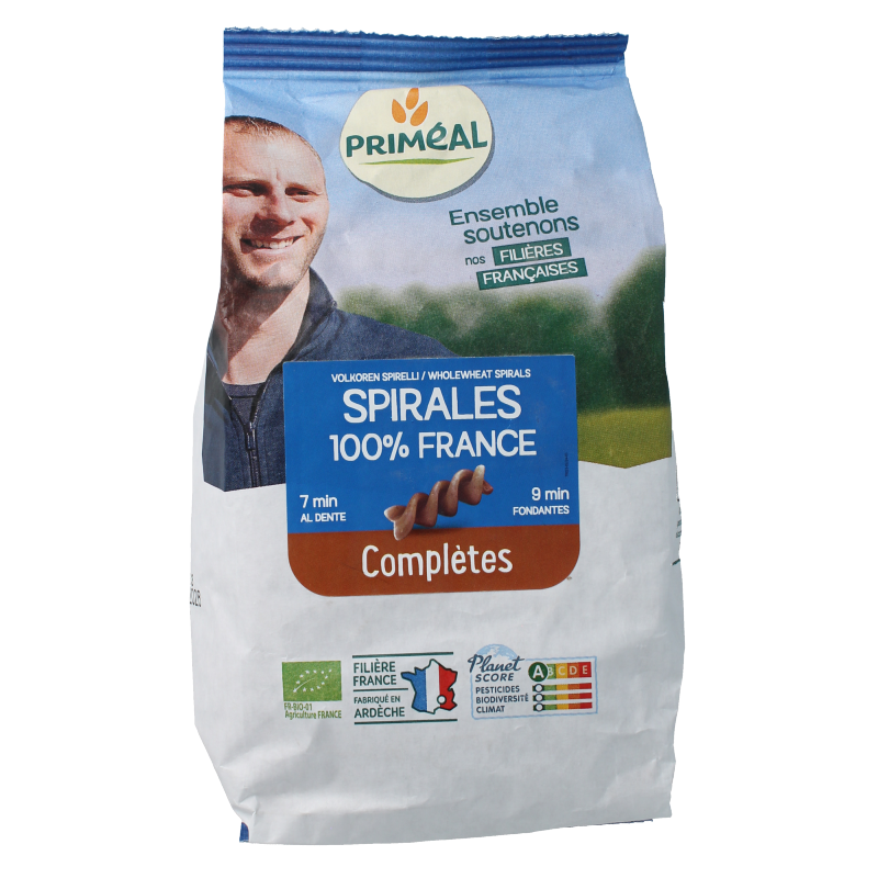 Primeal Fusilli volkoren bio 500 Gram