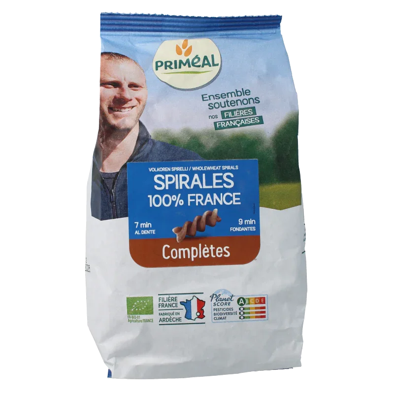 Primeal Fusilli volkoren bio 500 Gram