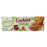 Bisson Choco hazelnoot cookies bio 175 Gram