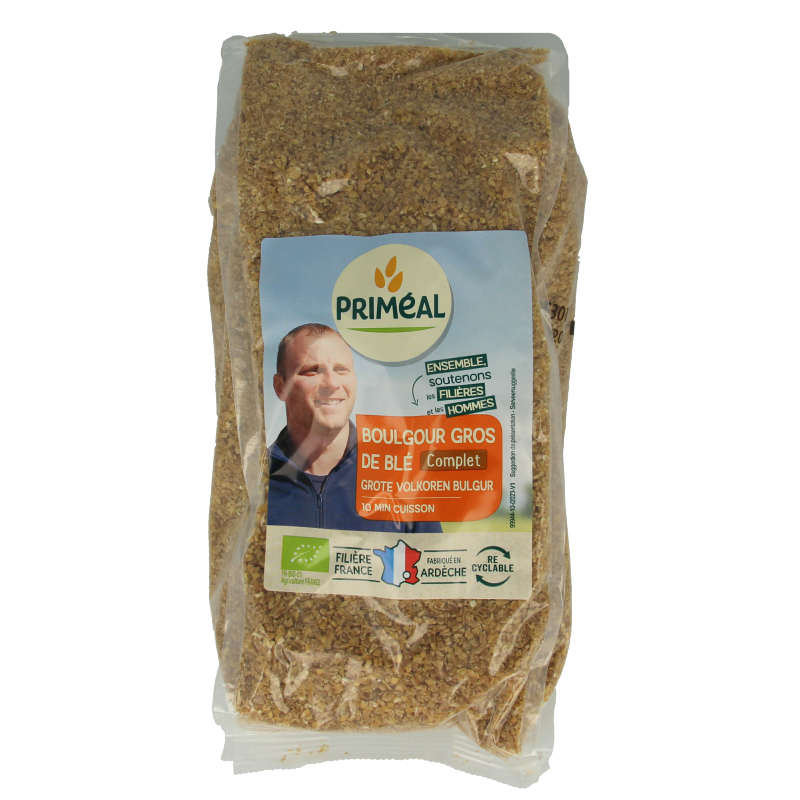 Primeal Bulgur volkoren bio 1 Kilogram