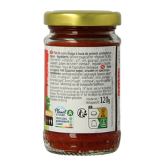 Primeal Rode curry pasta bio 120.00 Gram