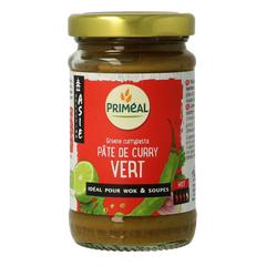 Primeal Groene curry pasta bio 120 Gram
