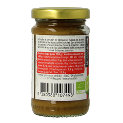 Primeal Groene curry pasta bio 120.00 Gram
