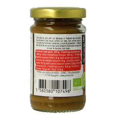 Primeal Groene curry pasta bio 120 Gram