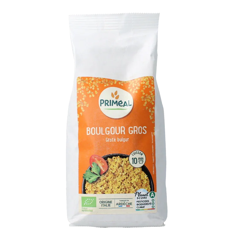 Primeal Bulgur grof bio 500.00 Gram