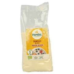 Primeal Griesmeel witte tarwe grof bio 500.00 Gram