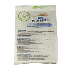 Bisson Mini petit beurre biscuitjes bio 125.00 Gram