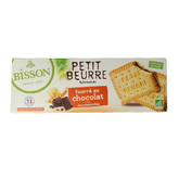 Bisson Petit beurre biscuit met chocolade bio 197 Gram