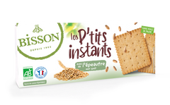 Bisson Les petits instants koekjes spelt bio 155.00 Gram