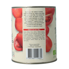 Primeal Tomaten gepeld bio 800 Gram