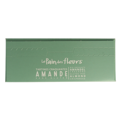 Pain Des Fleurs Crackers met amandel bio 150 Gram