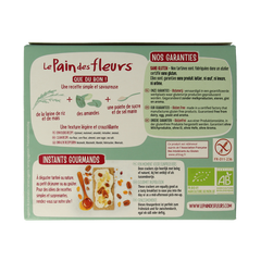 Pain Des Fleurs Krokante crackers amandel glutenvrij bio 150.00 Gram