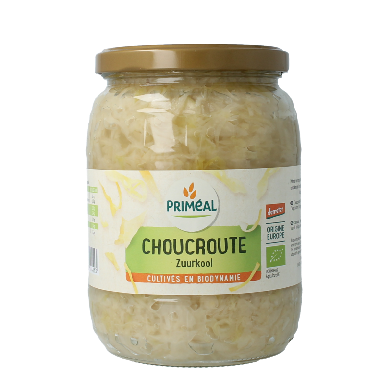 Primeal Zuurkool demeter bio 680 Gram