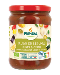 Primeal Groentetagine met olijven en citroen 500.00 Gram