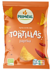 Primeal Paprika tortillas bio 125.00 Gram