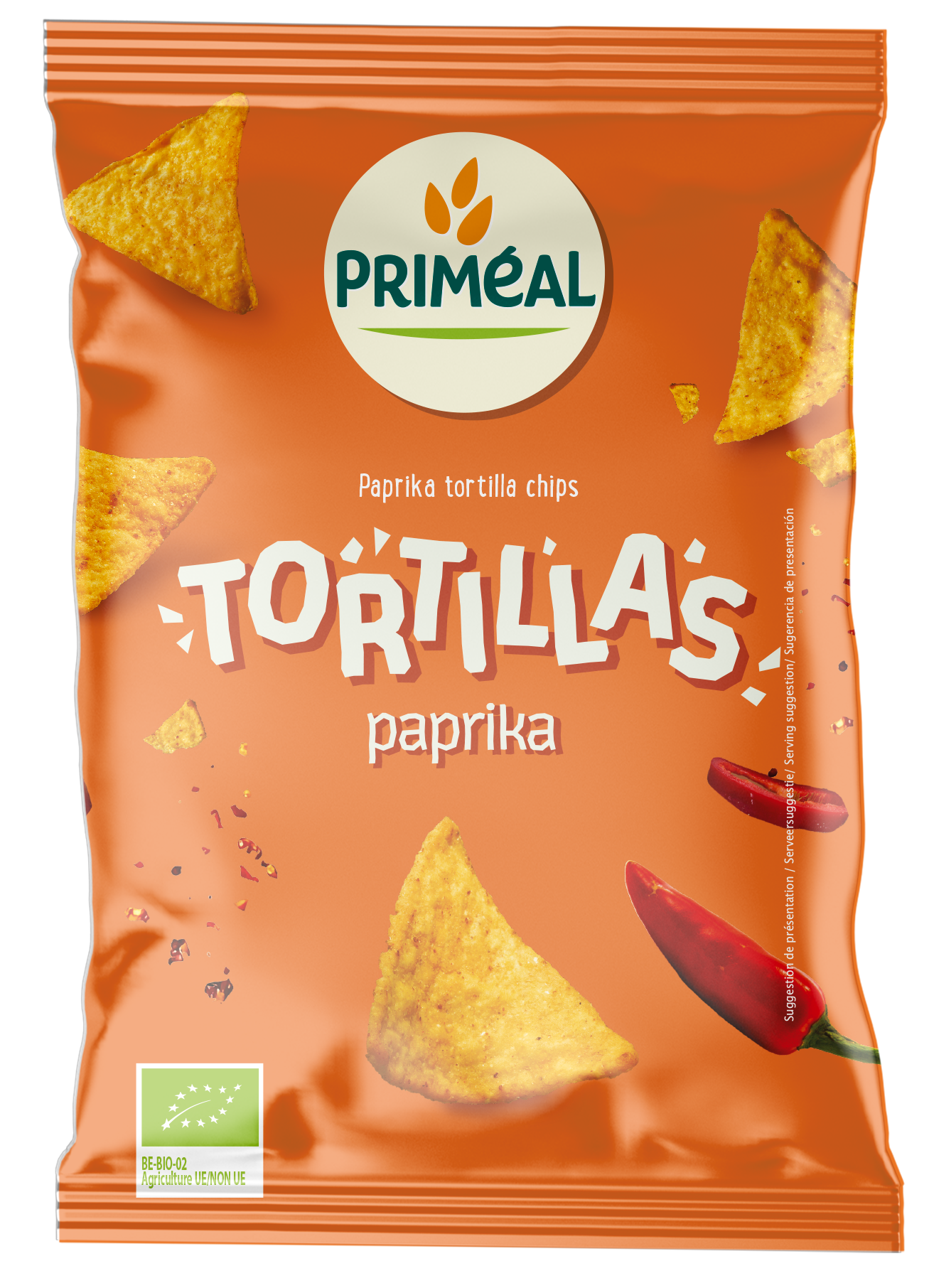 Primeal Tortillas paprika bio 125.00 Gram