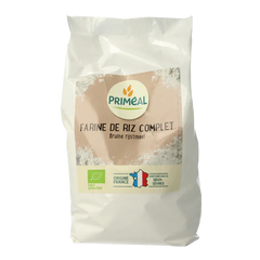 Primeal Volkoren bruine rijstmeel bio 500 Gram